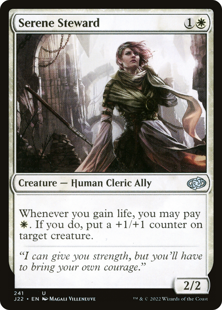 Serene Steward [Jumpstart 2022] - Magic: The Gathering - Card Brawlers | Quebec | Canada |