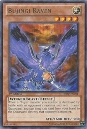 Bujingi Raven [SHSP-EN081] Rare - Yu-Gi-Oh! - Card Brawlers | Quebec | Canada |
