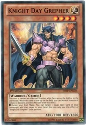 Knight Day Grepher [SHSP-EN038] Common - Yu-Gi-Oh! - Card Brawlers | Quebec | Canada |