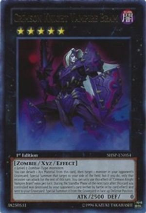 Crimson Knight Vampire Bram [SHSP-EN054] Ultra Rare - Yu-Gi-Oh! - Card Brawlers | Quebec | Canada |