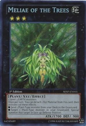 Meliae of the Trees [SHSP-EN055] Secret Rare - Yu-Gi-Oh! - Card Brawlers | Quebec | Canada |