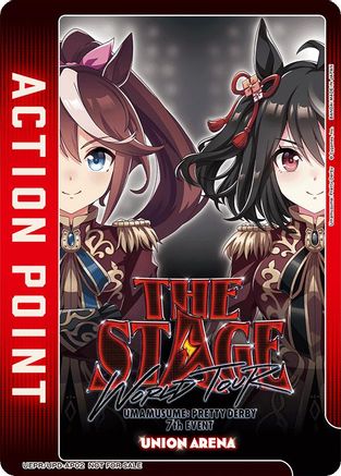 Action Point Card (AP02) (Umamusume: Pretty Derby - WORLD TOUR: THE STAGE) (UEPR/SLG-AP02) - Union Arena Promotion Cards Foil - Bandai - Union Arena - Card Brawlers | Quebec | Canada |