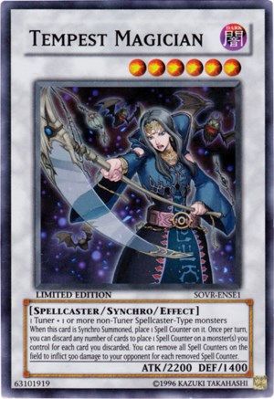Tempest Magician [SOVR-ENSE1] Super Rare - Yu-Gi-Oh! - Card Brawlers | Quebec | Canada |