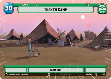 Tusken Camp //  Beast (T10) (Hyperspace) (298 // T10/05) - Homeworlds - Star Wars: Unlimited - Card Brawlers | Quebec | Canada |
