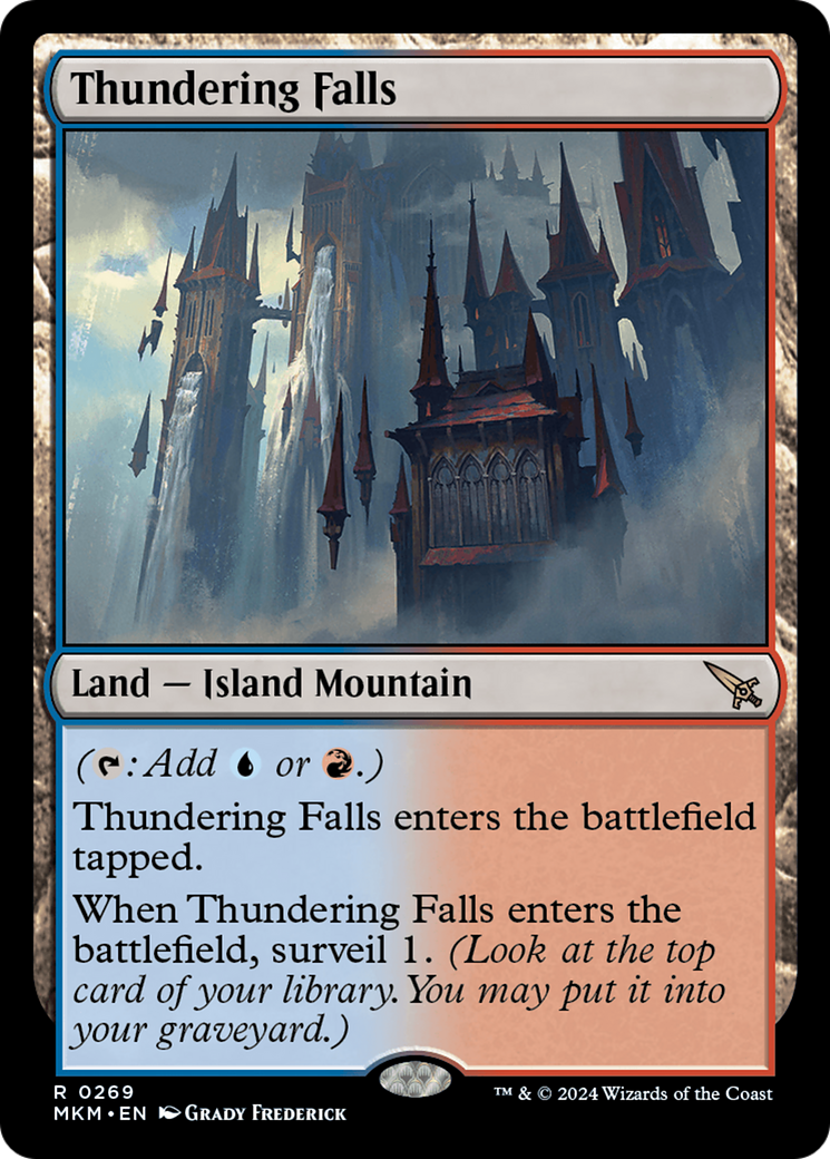Thundering Falls [Murders at Karlov Manor] - Magic: The Gathering - Card Brawlers | Quebec | Canada |