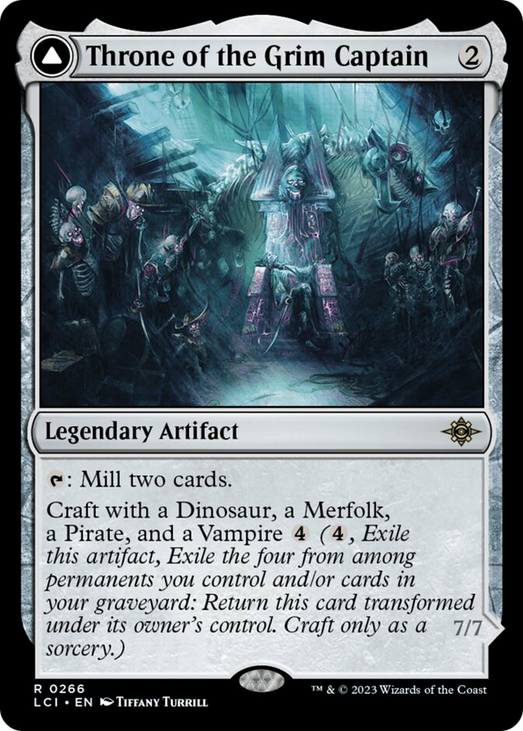 Throne of the Grim Captain // The Grim Captain [The Lost Caverns of Ixalan] - Magic: The Gathering - Card Brawlers | Quebec | Canada |