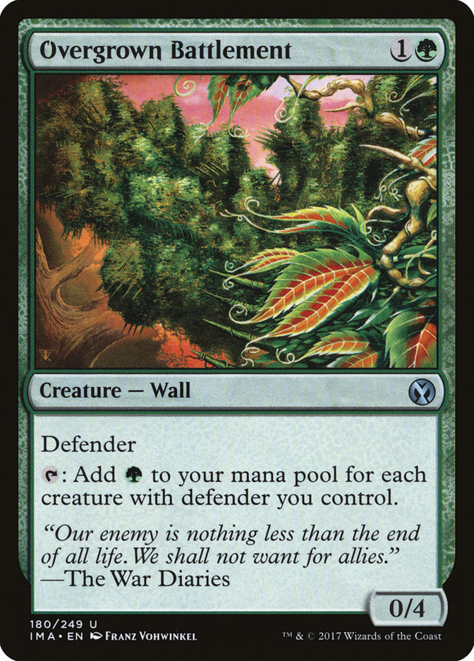 Overgrown Battlement [Iconic Masters] - Magic: The Gathering - Card Brawlers | Quebec | Canada |