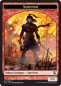 Survivor // Myr (023) Double-Sided Token [Commander 2018 Tokens] - Magic: The Gathering - Card Brawlers | Quebec | Canada |