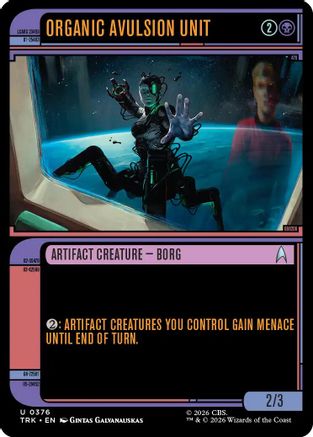 Organic Avulsion Unit (Showcase) (TRK-376) - Star Trek