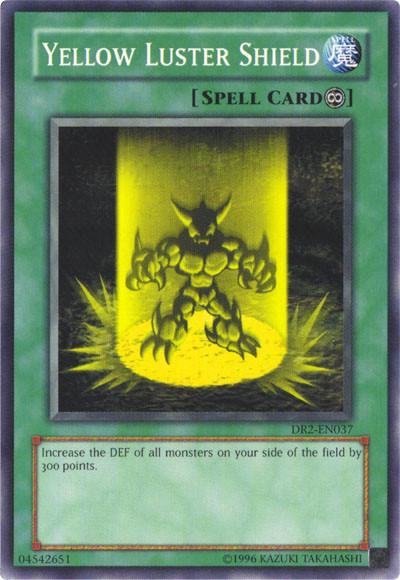 Yellow Luster Shield [DR2-EN037] Common - Yu-Gi-Oh! - Card Brawlers | Quebec | Canada |