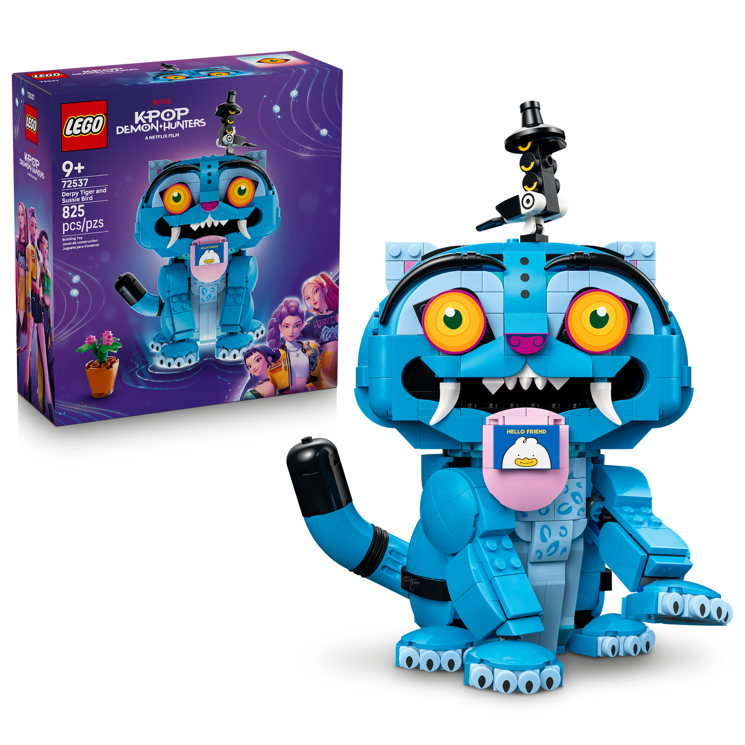 LEGO - KPop Demon Hunters - Derpy Tiger and Sussie Bird - Building Kit - 72537