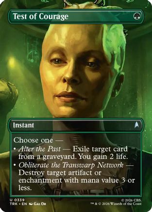 Test of Courage (Borderless) (TRK-339) - Star Trek - Wizards of the Coast - Card Brawlers | Quebec | Canada |