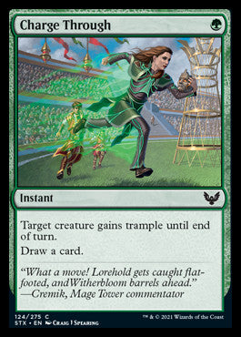 Charge Through [Strixhaven: School of Mages] - Magic: The Gathering - Card Brawlers | Quebec | Canada |