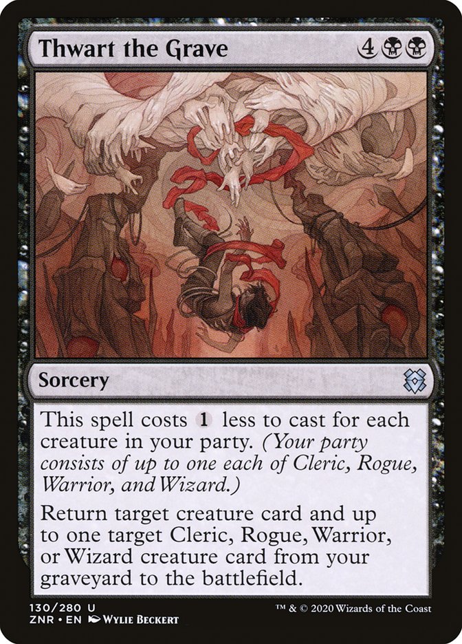 Thwart the Grave [Zendikar Rising] - Magic: The Gathering - Card Brawlers | Quebec | Canada |