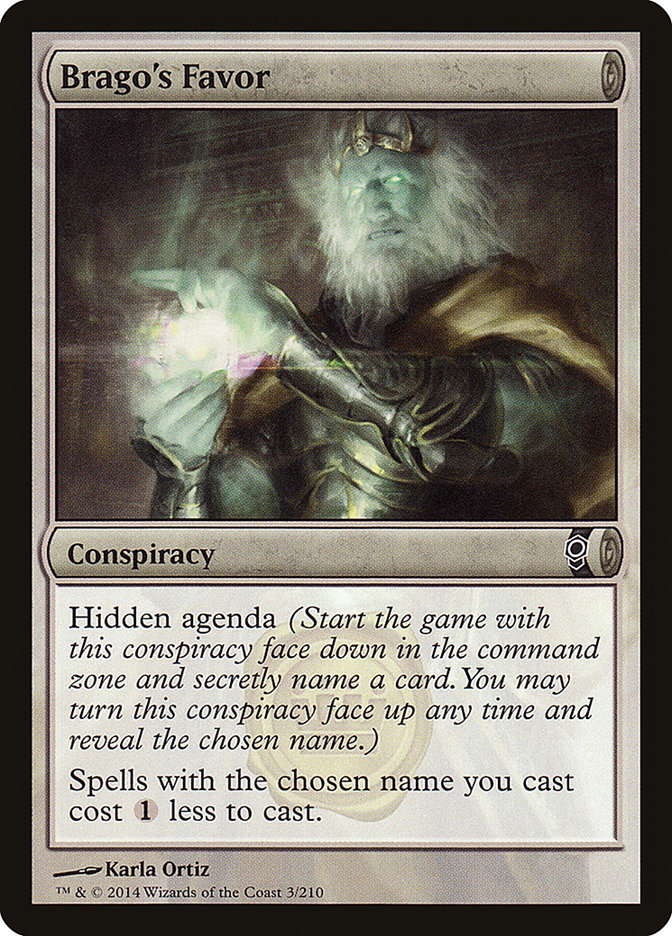 Brago's Favor [Conspiracy] - Magic: The Gathering - Card Brawlers | Quebec | Canada |