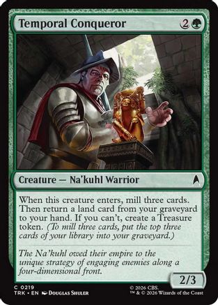 Temporal Conqueror (TRK-219) - Star Trek - Wizards of the Coast - Card Brawlers | Quebec | Canada |