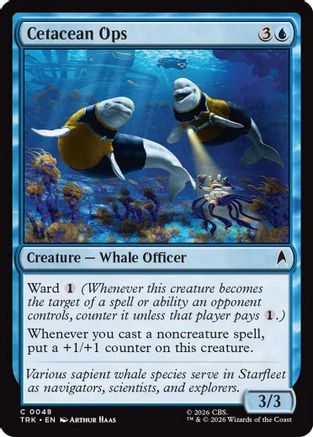 Cetacean Ops (TRK-048) - Star Trek - Wizards of the Coast - Card Brawlers | Quebec | Canada |