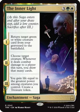The Inner Light (TRK-241) - Star Trek Foil - Wizards of the Coast - Card Brawlers | Quebec | Canada |