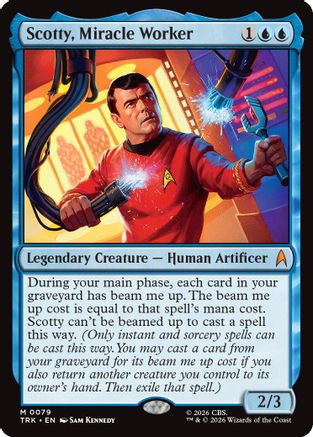 Scotty, Miracle Worker (TRK-079) - Star Trek - Wizards of the Coast - Card Brawlers | Quebec | Canada |