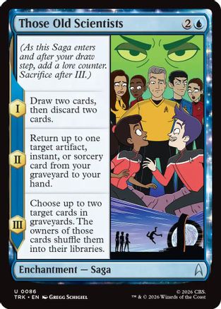 Those Old Scientists (TRK-086) - Star Trek Foil - Wizards of the Coast - Card Brawlers | Quebec | Canada |