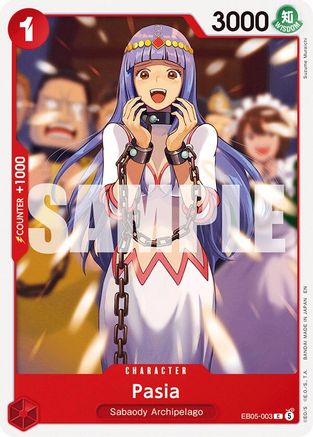 Pasia (EB05-003) - Extra Booster: One Piece Heroines Edition Vol. 2 - Bandai - One Piece - Card Brawlers | Quebec | Canada |
