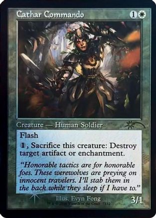 Cathar Commando (Retro Frame) (SLD-7132) - Secret Lair Drop Series Foil - Wizards of the Coast - Card Brawlers | Quebec | Canada |