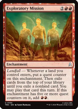 Exploratory Mission (TRK-150) - Star Trek - Wizards of the Coast - Card Brawlers | Quebec | Canada |