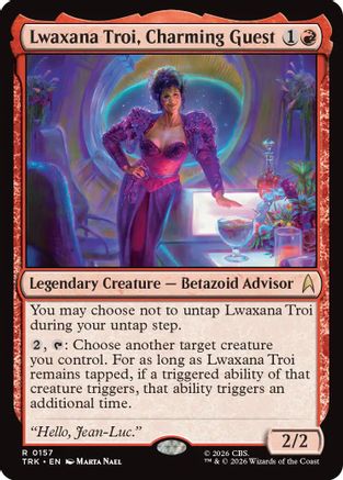 Lwaxana Troi, Charming Guest (TRK-157) - Star Trek - Wizards of the Coast - Card Brawlers | Quebec | Canada |
