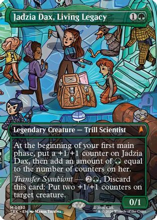 Jadzia Dax, Living Legacy (Borderless) (TRK-352) - Star Trek - Wizards of the Coast - Card Brawlers | Quebec | Canada |