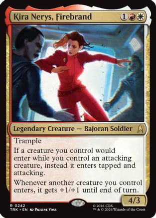 Kira Nerys, Firebrand (TRK-242) - Star Trek - Wizards of the Coast - Card Brawlers | Quebec | Canada |
