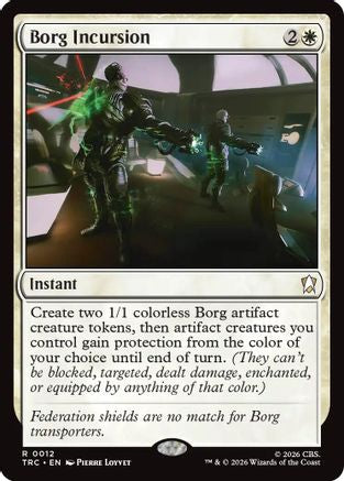 Borg Incursion (TRC-012) - Commander: Star Trek - Wizards of the Coast - Card Brawlers | Quebec | Canada |