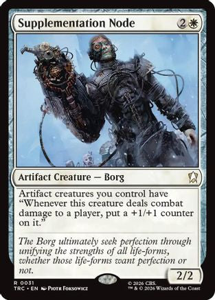 Supplementation Node (Surge Foil) (TRC-031) - Commander: Star Trek Foil - Wizards of the Coast - Card Brawlers | Quebec | Canada |