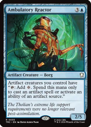 Ambulatory Reactor (TRC-035) - Commander: Star Trek - Wizards of the Coast - Card Brawlers | Quebec | Canada |