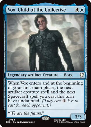 Vox, Child of the Collective (TRC-054) - Commander: Star Trek - Wizards of the Coast - Card Brawlers | Quebec | Canada |