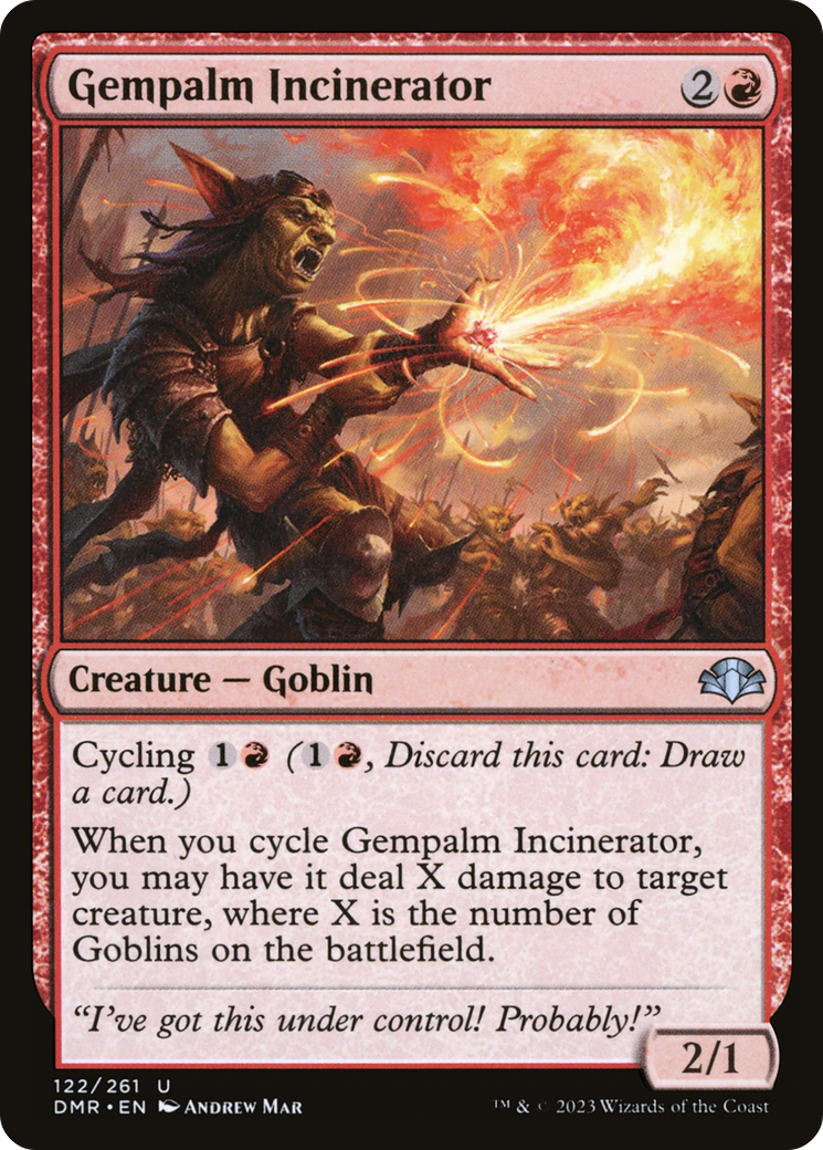 Gempalm Incinerator [Dominaria Remastered] - Magic: The Gathering - Card Brawlers | Quebec | Canada |