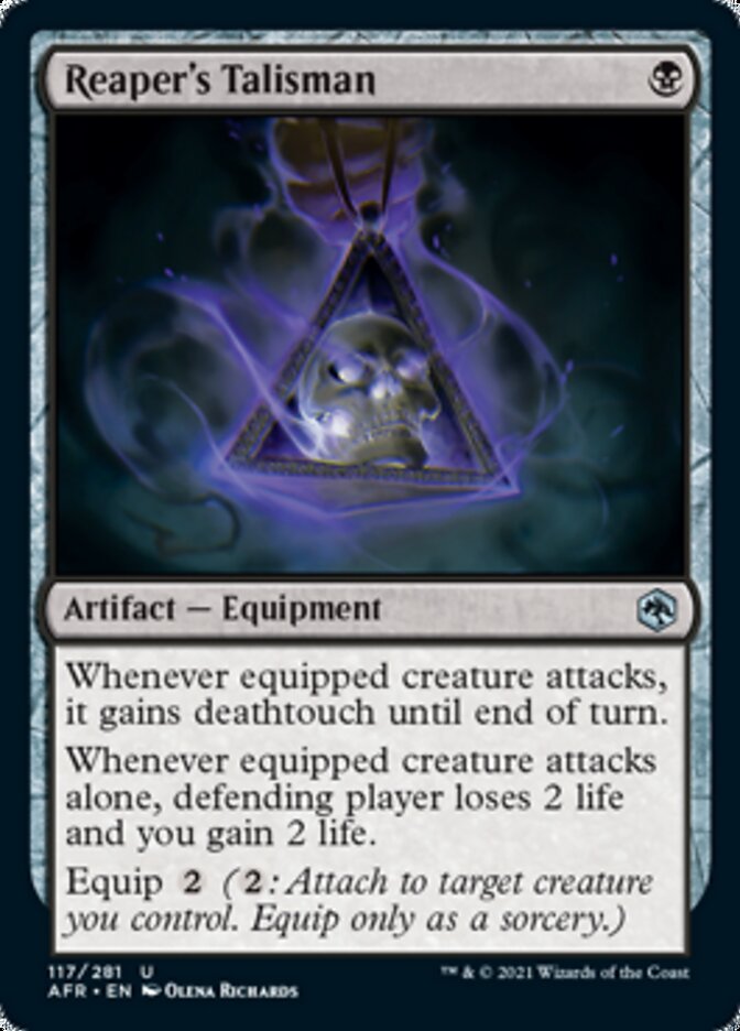Reaper's Talisman [Dungeons & Dragons: Adventures in the Forgotten Realms] - Magic: The Gathering - Card Brawlers | Quebec | Canada |