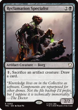 Reclamation Specialist (TRC-062) - Commander: Star Trek - Wizards of the Coast - Card Brawlers | Quebec | Canada |