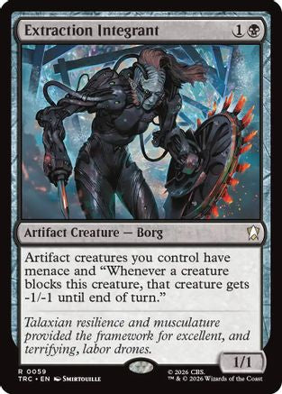 Extraction Integrant (Surge Foil) (TRC-059) - Commander: Star Trek Foil - Wizards of the Coast - Card Brawlers | Quebec | Canada |