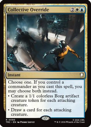 Collective Override (TRC-090) - Commander: Star Trek - Wizards of the Coast - Card Brawlers | Quebec | Canada |