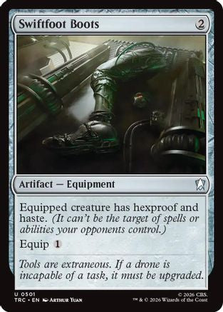 Swiftfoot Boots (TRC-501) - Commander: Star Trek - Wizards of the Coast - Card Brawlers | Quebec | Canada |