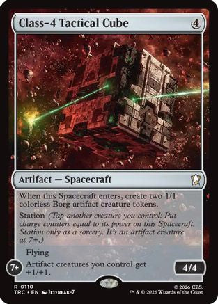 Class-4 Tactical Cube (Surge Foil) (TRC-110) - Commander: Star Trek Foil - Wizards of the Coast - Card Brawlers | Quebec | Canada |