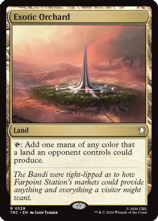 Exotic Orchard (TRC-528) - Commander: Star Trek - Wizards of the Coast - Card Brawlers | Quebec | Canada |