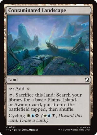 Contaminated Landscape (Surge Foil) (TRC-522) - Commander: Star Trek Foil - Wizards of the Coast - Card Brawlers | Quebec | Canada |
