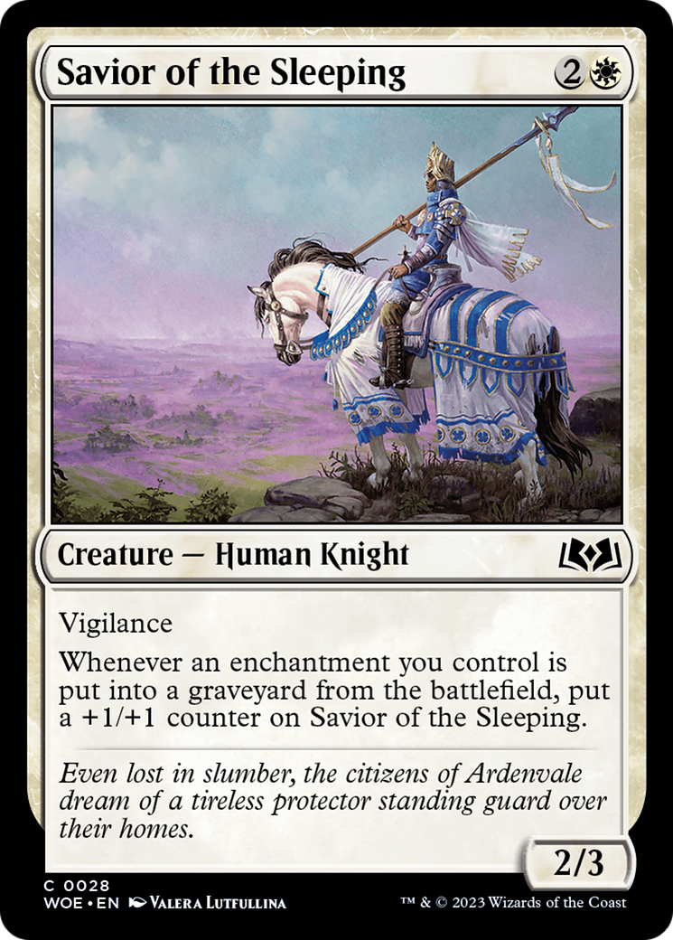 Savior of the Sleeping [Wilds of Eldraine] - Magic: The Gathering - Card Brawlers | Quebec | Canada |
