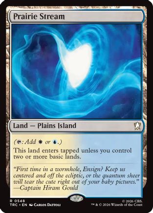Prairie Stream (Surge Foil) (TRC-548) - Commander: Star Trek Foil - Wizards of the Coast - Card Brawlers | Quebec | Canada |