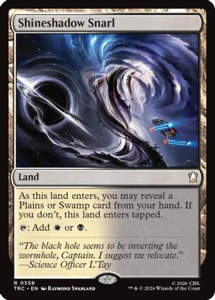 Shineshadow Snarl (Surge Foil) (TRC-558) - Commander: Star Trek Foil - Wizards of the Coast - Card Brawlers | Quebec | Canada |