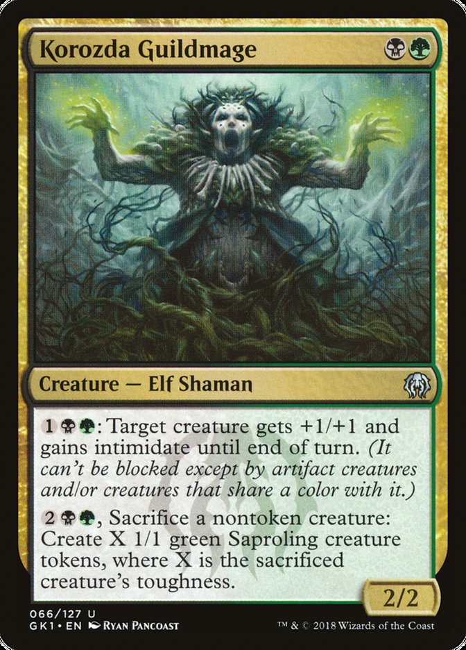 Korozda Guildmage [Guilds of Ravnica Guild Kit] - Magic: The Gathering - Card Brawlers | Quebec | Canada |