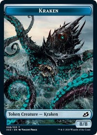 Kraken // Human Soldier (005) Double-Sided Token [Ikoria: Lair of Behemoths Tokens] - Magic: The Gathering - Card Brawlers | Quebec | Canada |