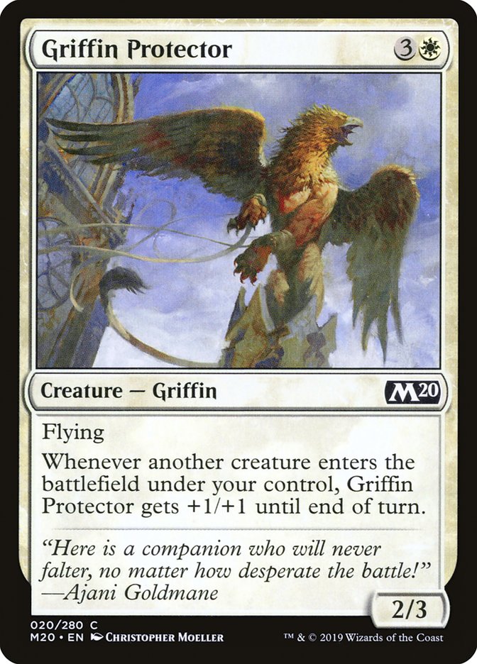 Griffin Protector [Core Set 2020] - Magic: The Gathering - Card Brawlers | Quebec | Canada |