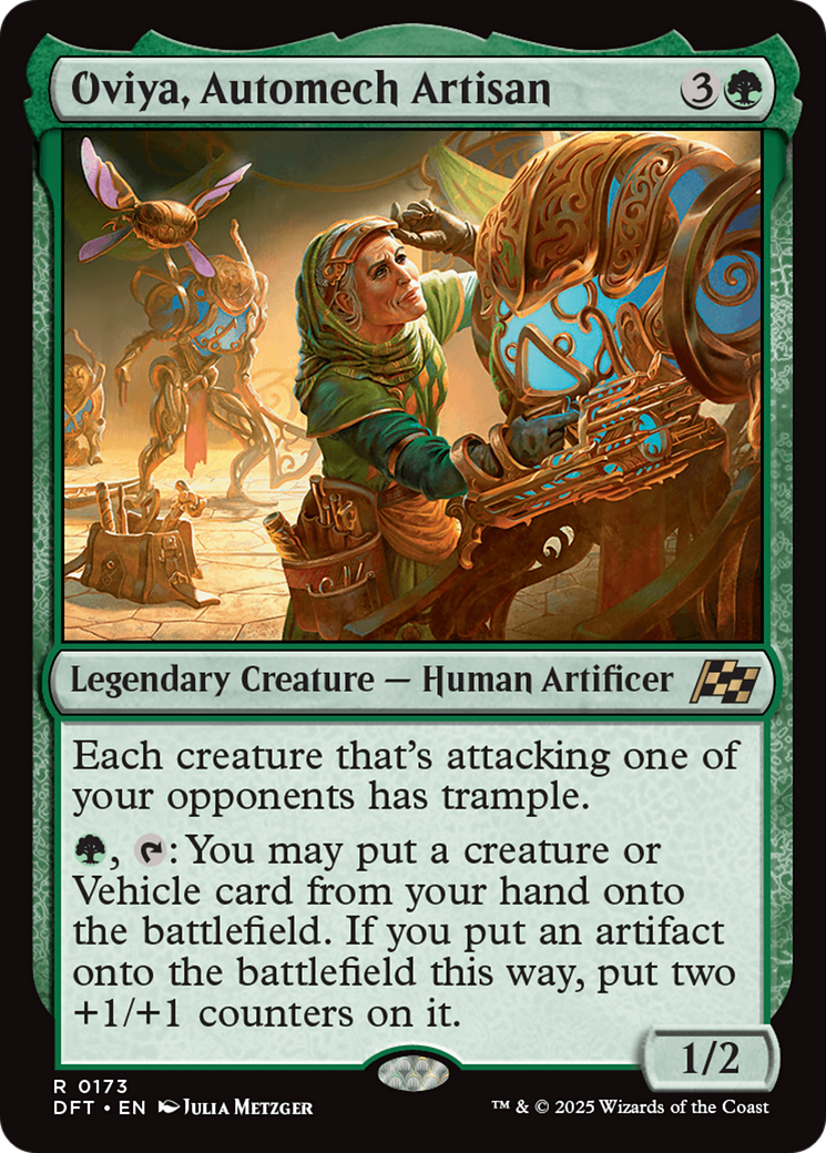 Oviya, Automech Artisan [Aetherdrift] - Magic: The Gathering - Card Brawlers | Quebec | Canada |
